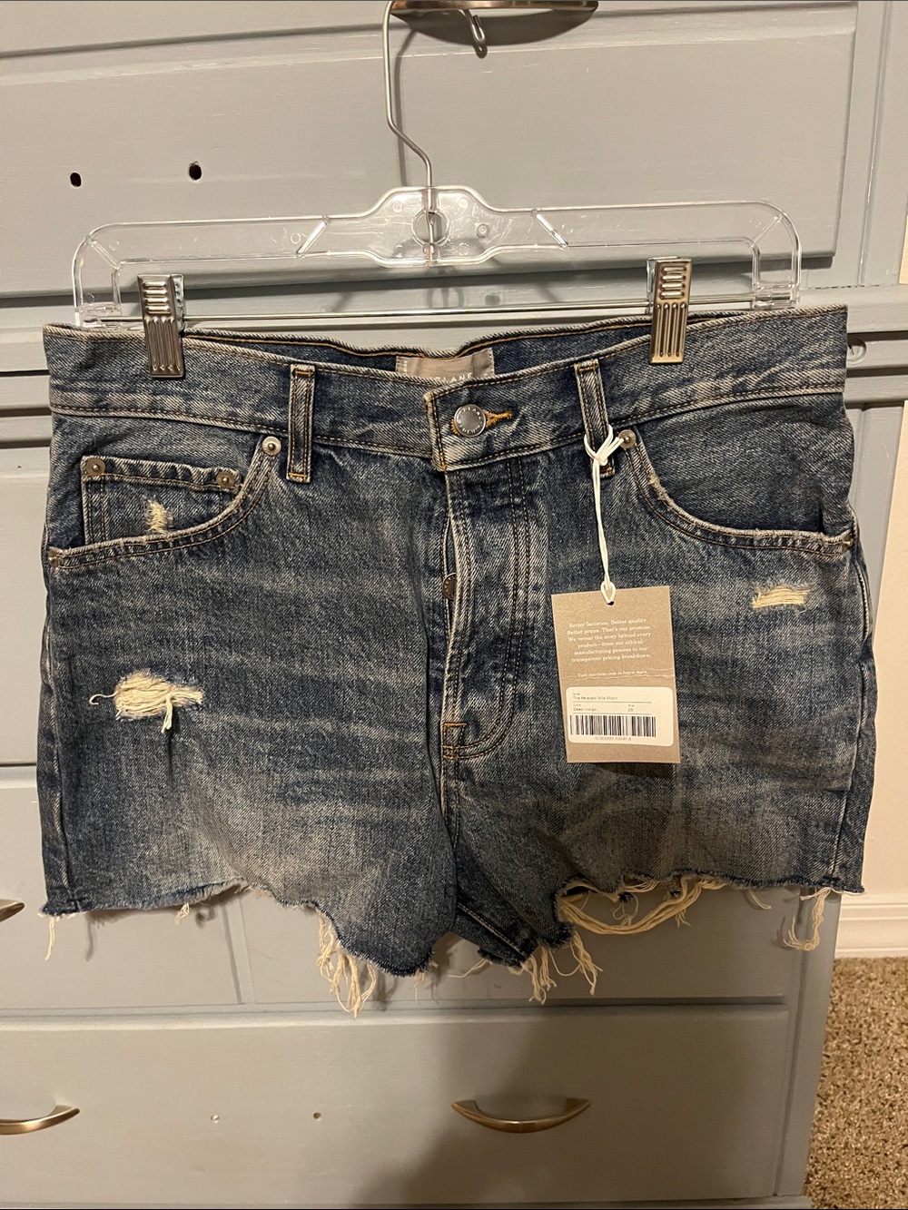 Everlane The Relaxed 90s Short in Deep Indigo